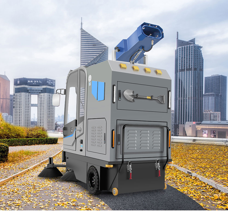 鼎潔盛世DJ2150A駕駛式清掃車 廠區駕駛掃地車22
